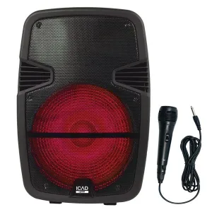 15-Inch Active Rechargeable Bluetooth(R) Speaker