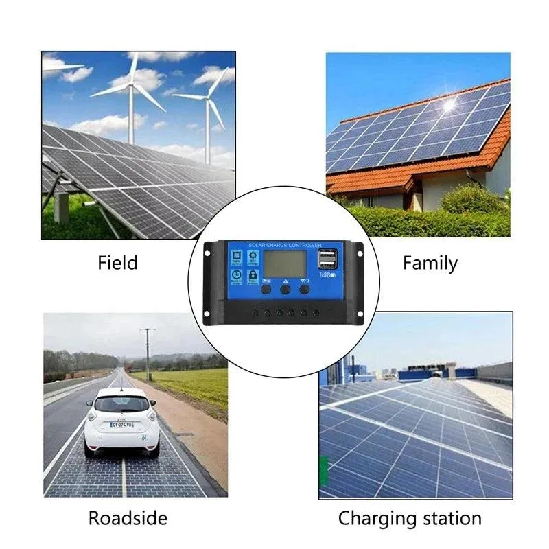 150W/300W Solar Panel Charging Kit with Dual USB Ports and 30A/60A Controller for RVs, Cars, and Mobile Devices