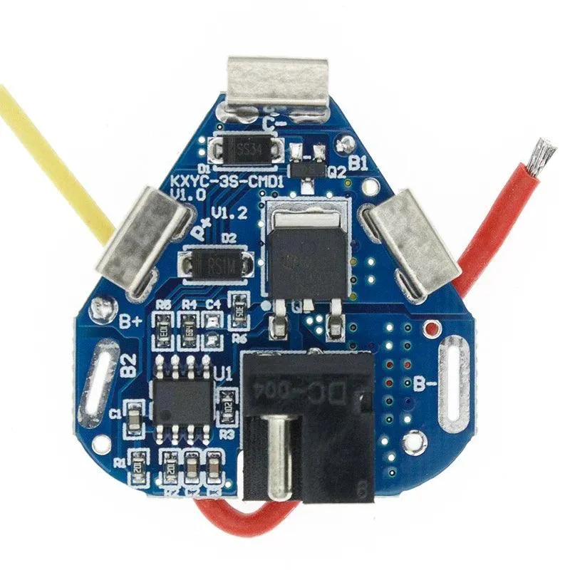 3S 12.6V 6A Lithium Battery Management System for 18650 Power Banks and Electric Drills