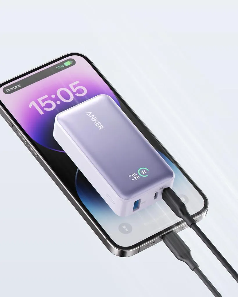 Anker 533 Power Bank (PowerCore 30W ) 10000 PD -Violet