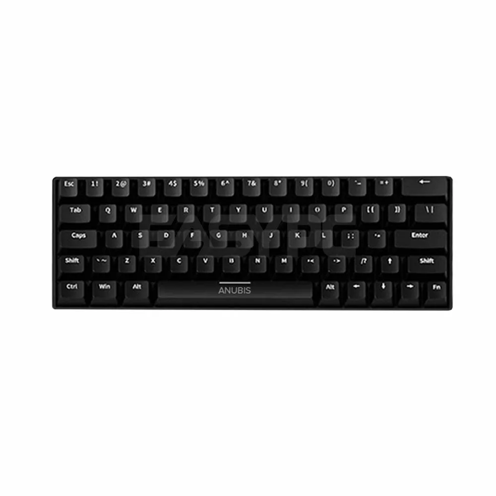 Anubis AG64 RGB Red switch Hotswappable Gaming Mechanical Keyboard Black