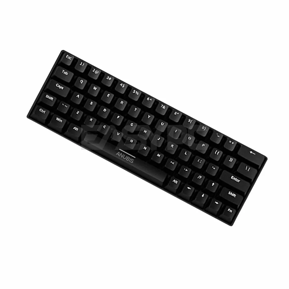 Anubis AG64 RGB Red switch Hotswappable Gaming Mechanical Keyboard Black