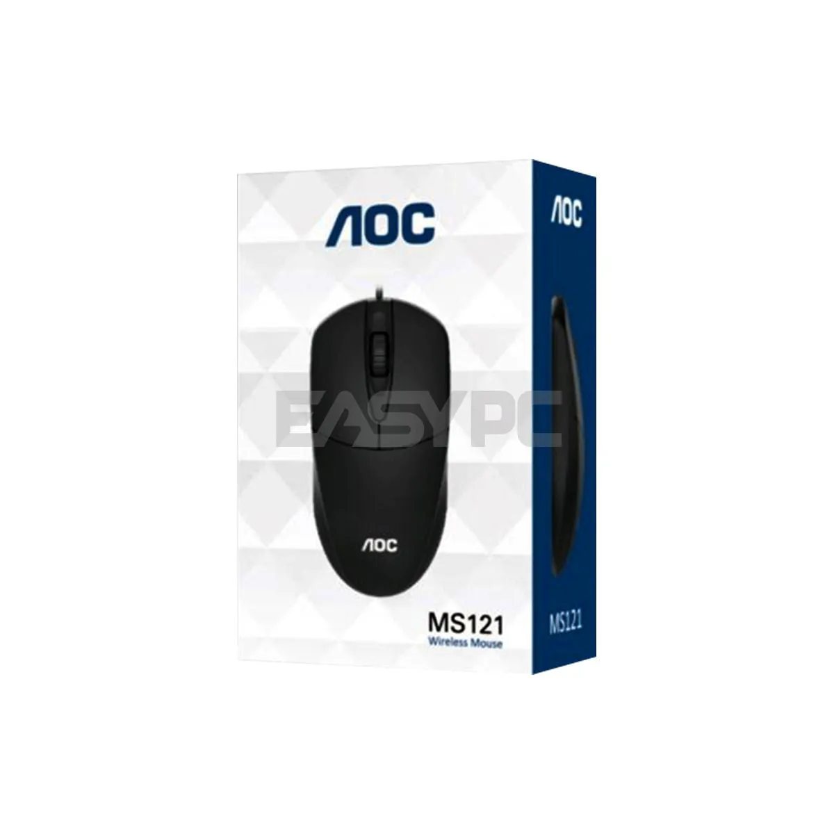 AOC MS121 USB Mouse Black