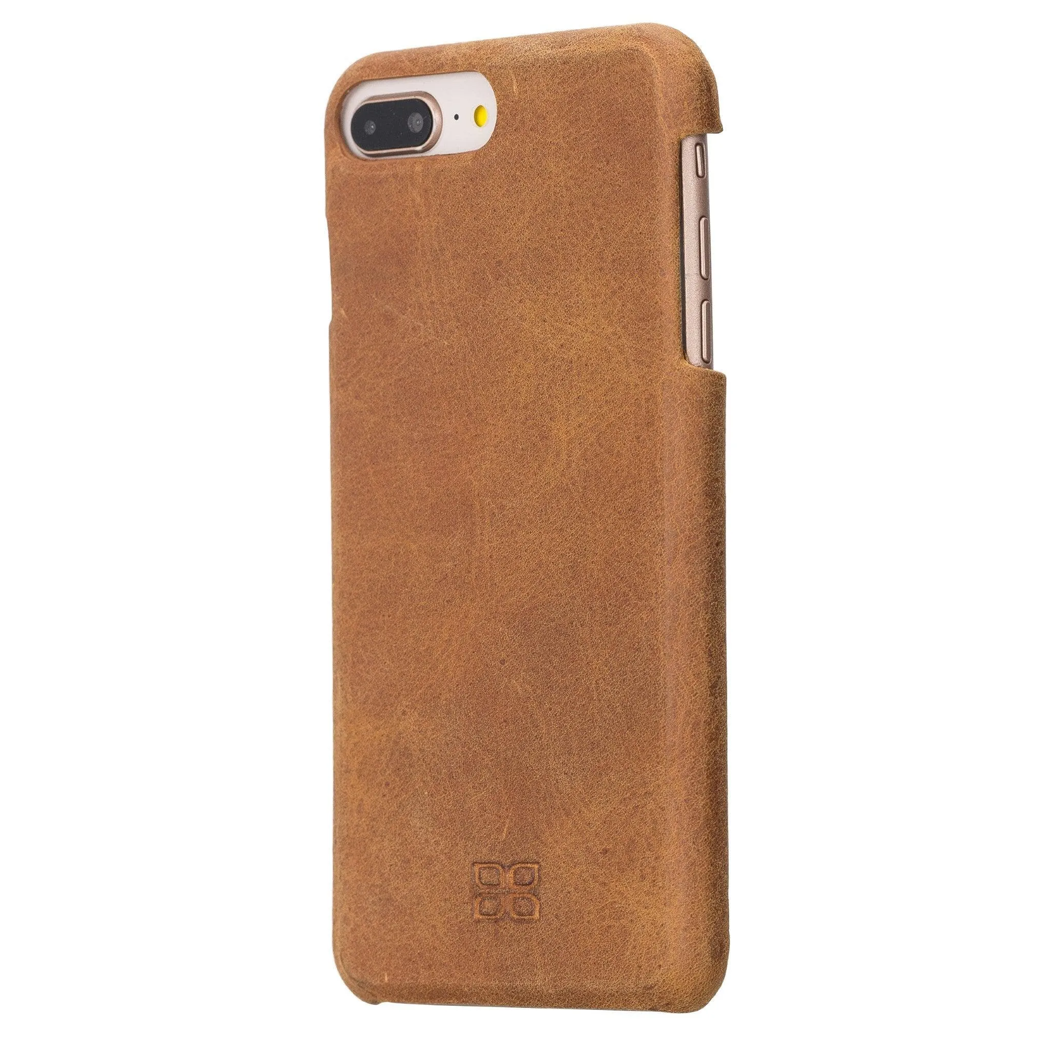 Apple iPhone 7 8 SE2 SE3 Series Fully Covering Leather Back Cover Case