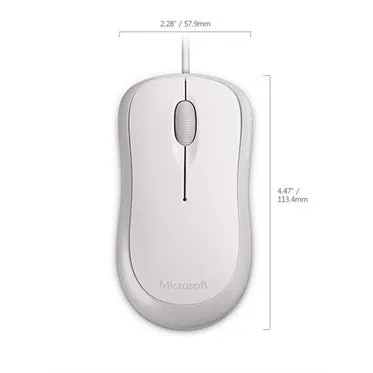 Basic Optical Mouse Oem White