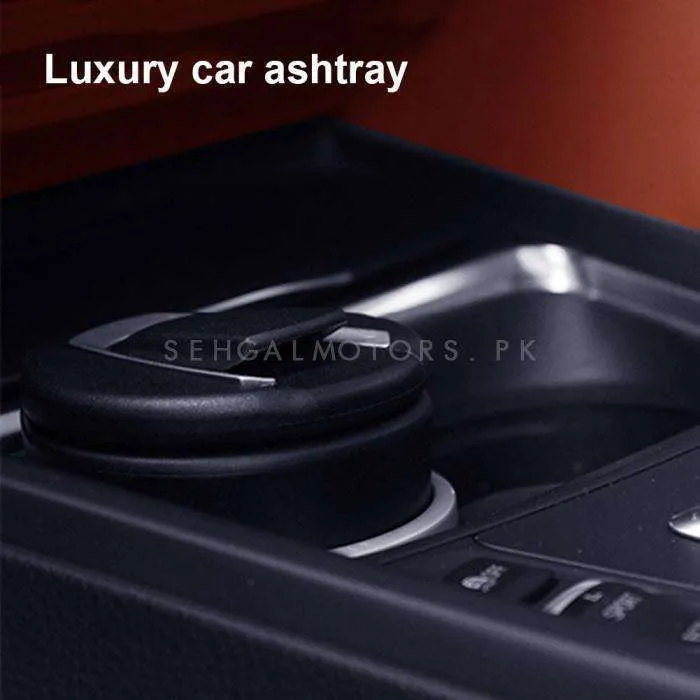 BMW Style Portable Car Ashtray For Smokers With LED Large