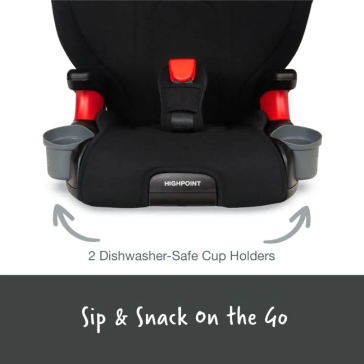 Britax Highpoint Booster Seat (Safewash) - Black Ombre