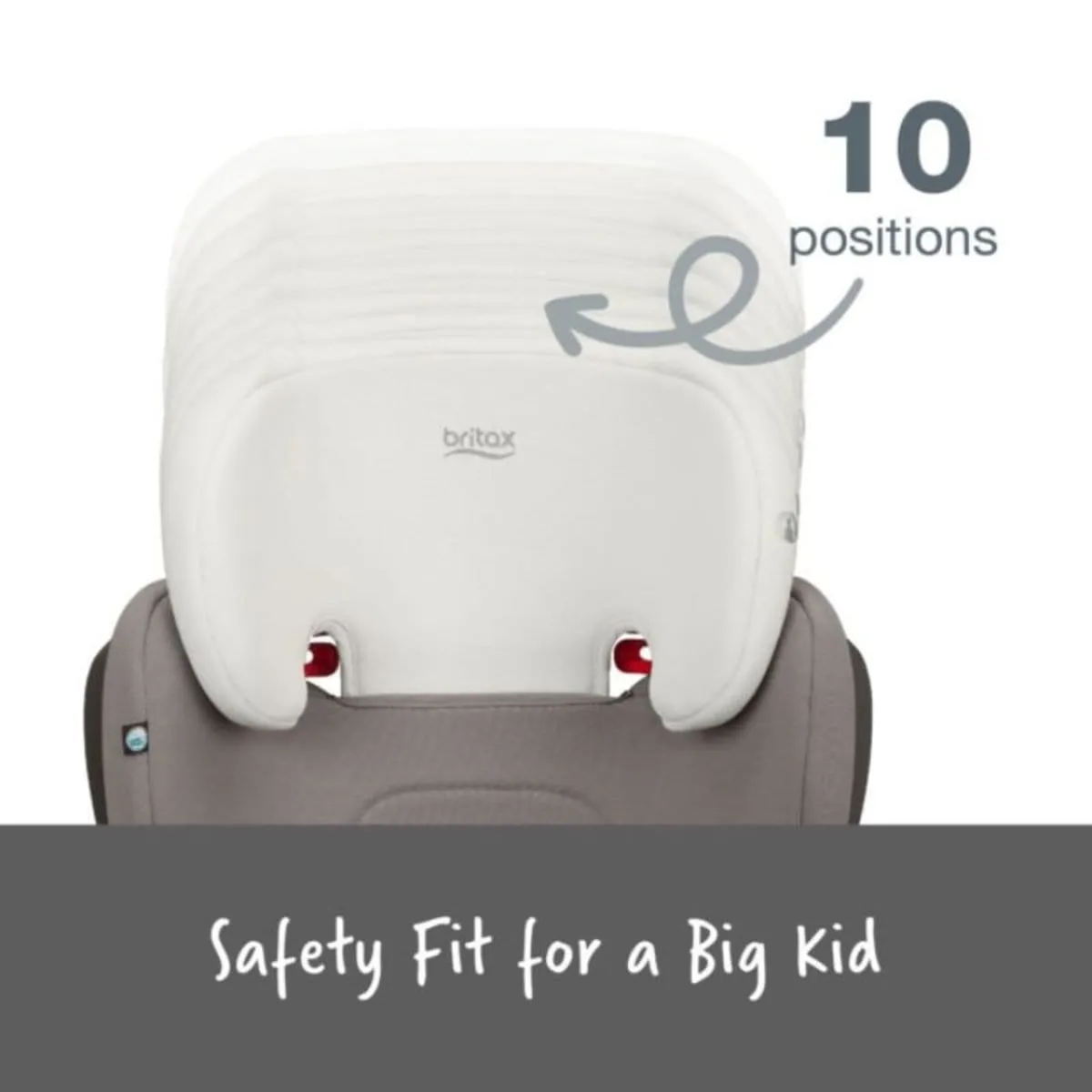 Britax Highpoint Booster Seat (Safewash) - Gray Ombre