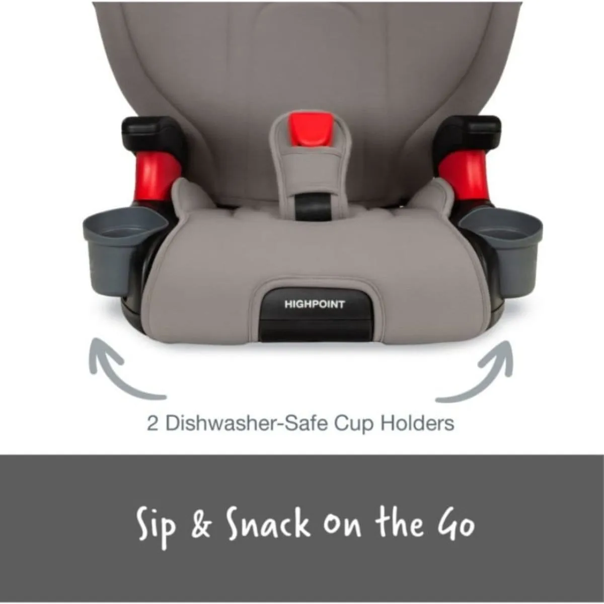 Britax Highpoint Booster Seat (Safewash) - Gray Ombre