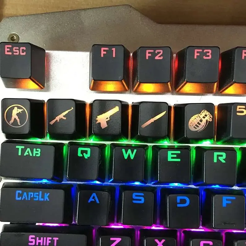 Counter Strike Keycap Set (CSGO Keycaps)