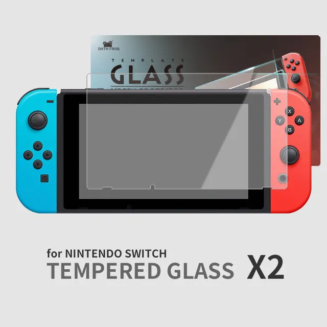 Data Frog Premium Tempered Glass Screen Protector For Nintendo Switch NS Screen Protector For Nintend Switch Lite Accessories