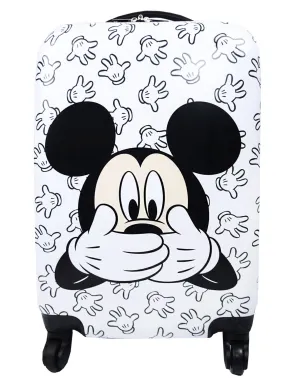 Disney Mickey Mouse Hard Cover Carry On Trolley Suitcase 53.5x33x22cm