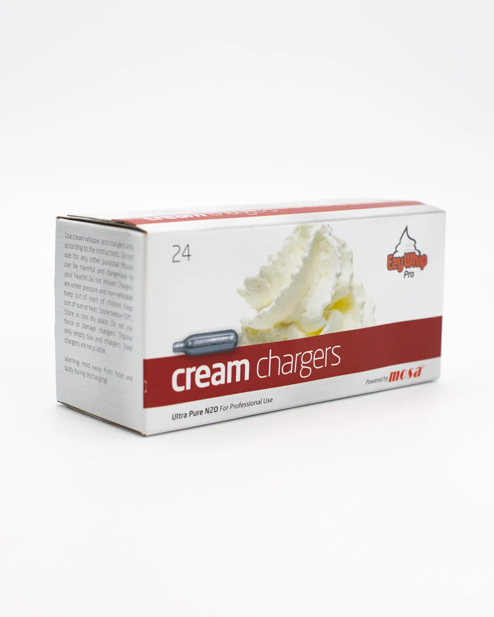 EZYWHIP Pro Cream Chargers - 24 Pack