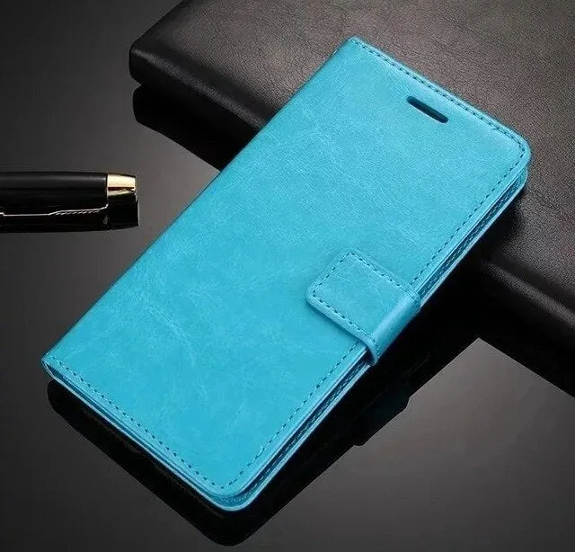 For Meizu M6T Case Premium PU Leather Wallet Flip Case Fundas For Meizu M6T / Meilan 6T M811Q  5.7inch Coque