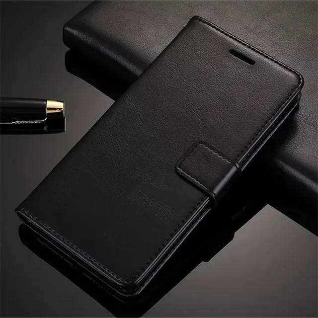 For Meizu M6T Case Premium PU Leather Wallet Flip Case Fundas For Meizu M6T / Meilan 6T M811Q  5.7inch Coque