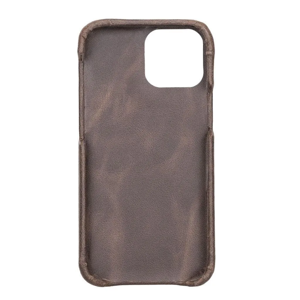 Full Leather Coating Back Cover for Apple iPhone 13 Series