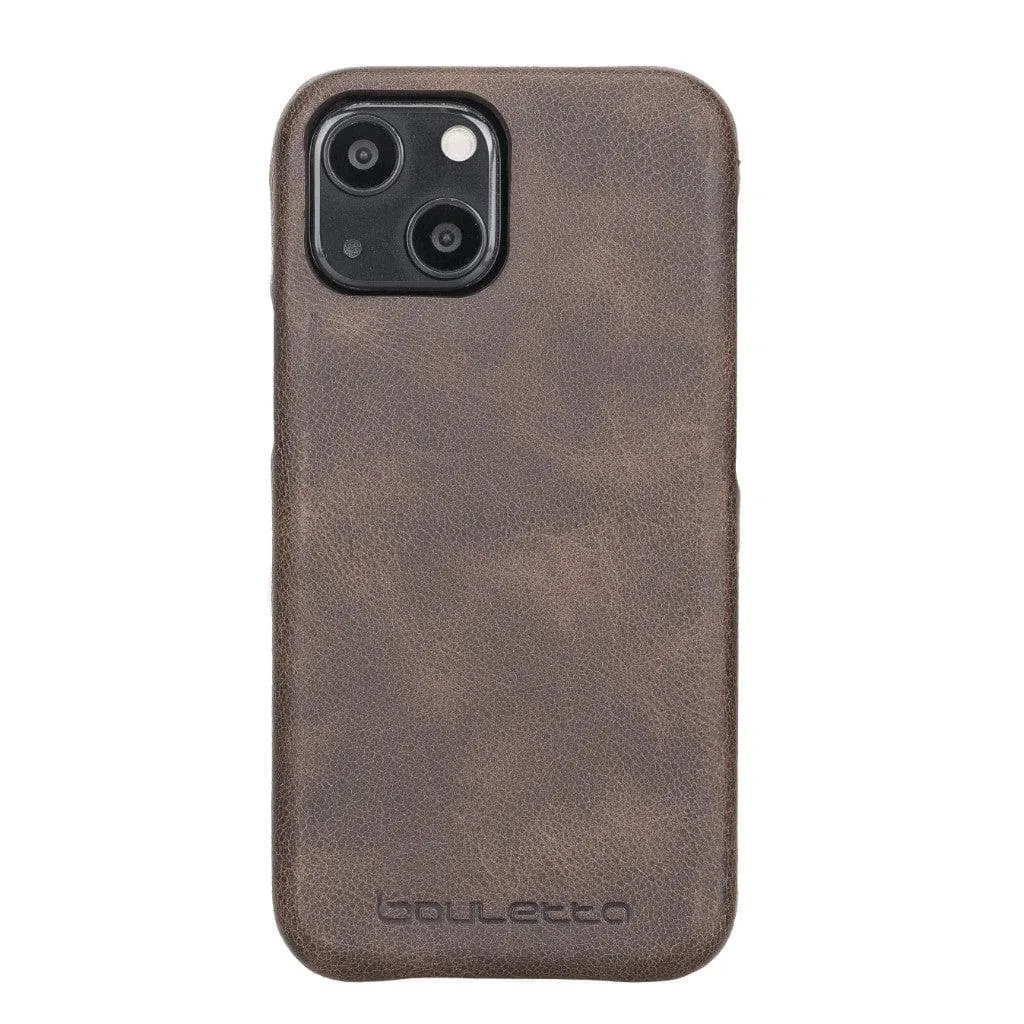 Full Leather Coating Back Cover for Apple iPhone 13 Series