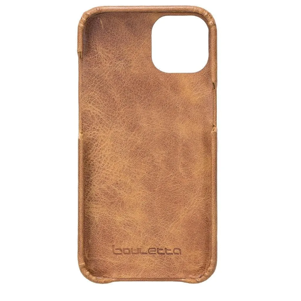 Full Leather Coating Back Cover for Apple iPhone 13 Series