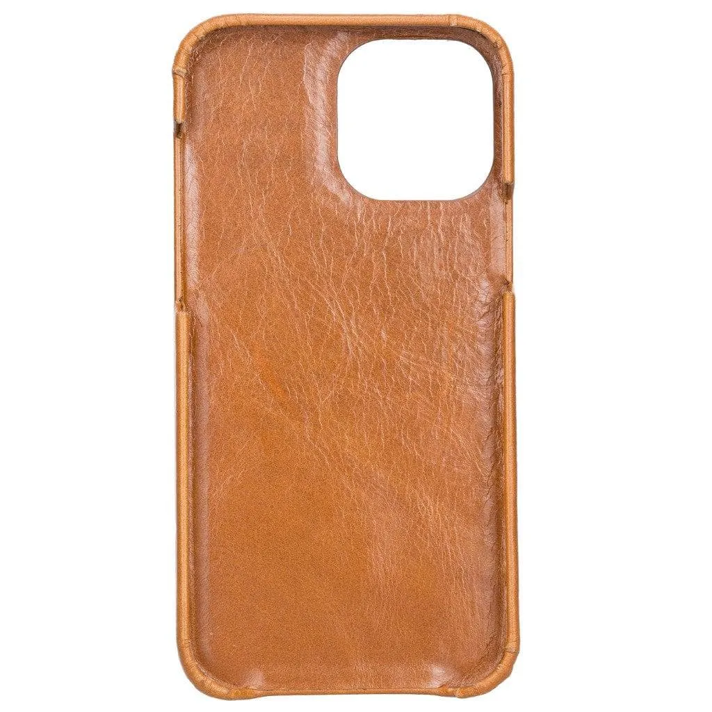 Full Leather Coating Back Cover for Apple iPhone 13 Series