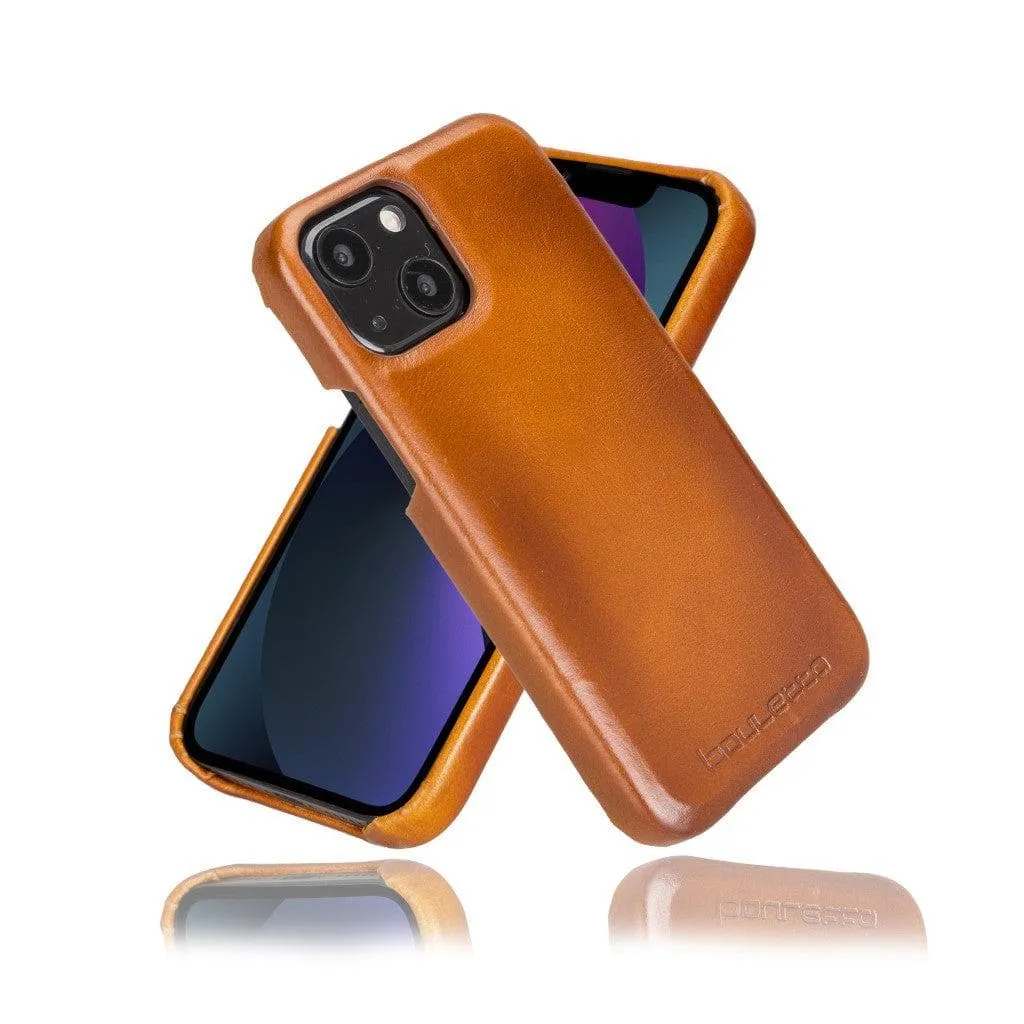 Full Leather Coating Back Cover for Apple iPhone 13 Series