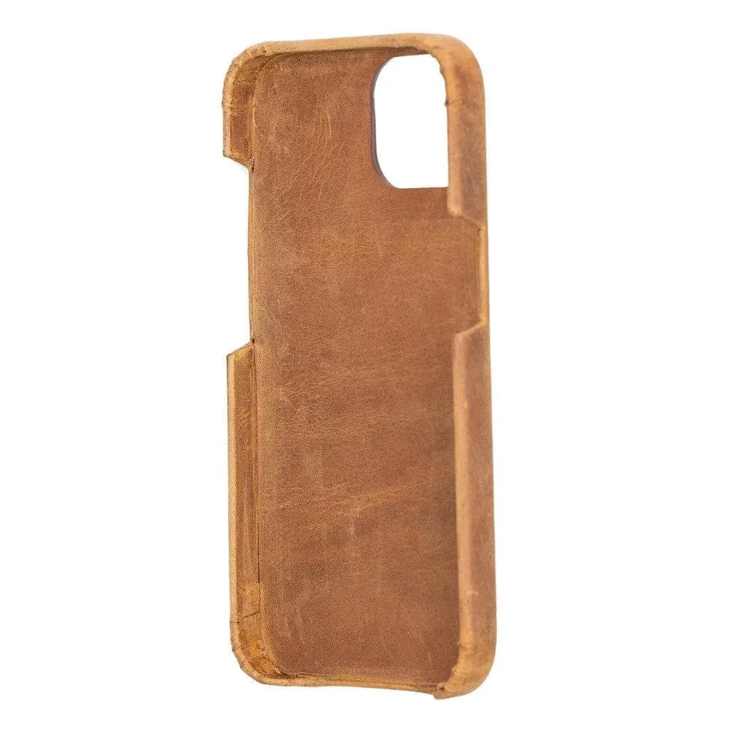 Full Leather Coating Back Cover for Apple iPhone 13 Series