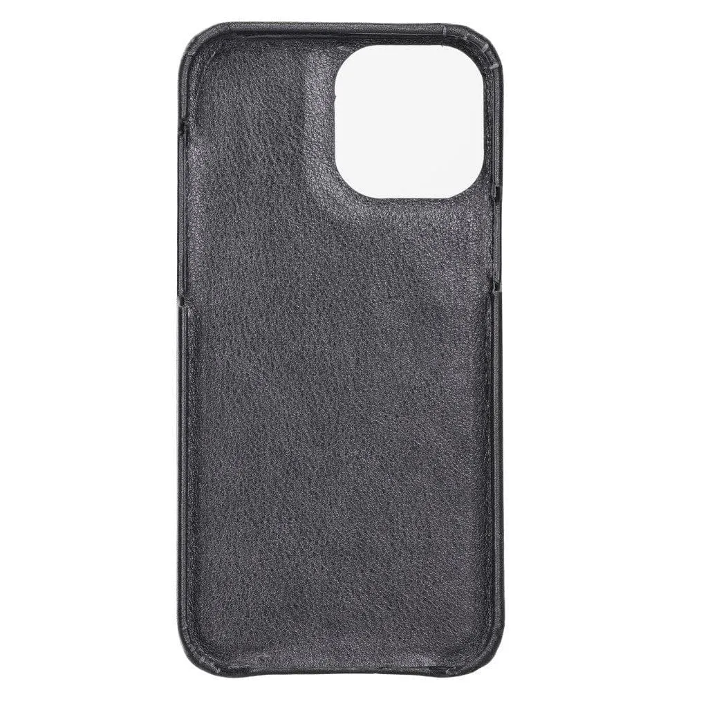 Full Leather Coating Back Cover for Apple iPhone 13 Series