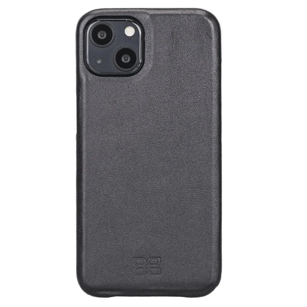 Full Leather Coating Back Cover for Apple iPhone 13 Series