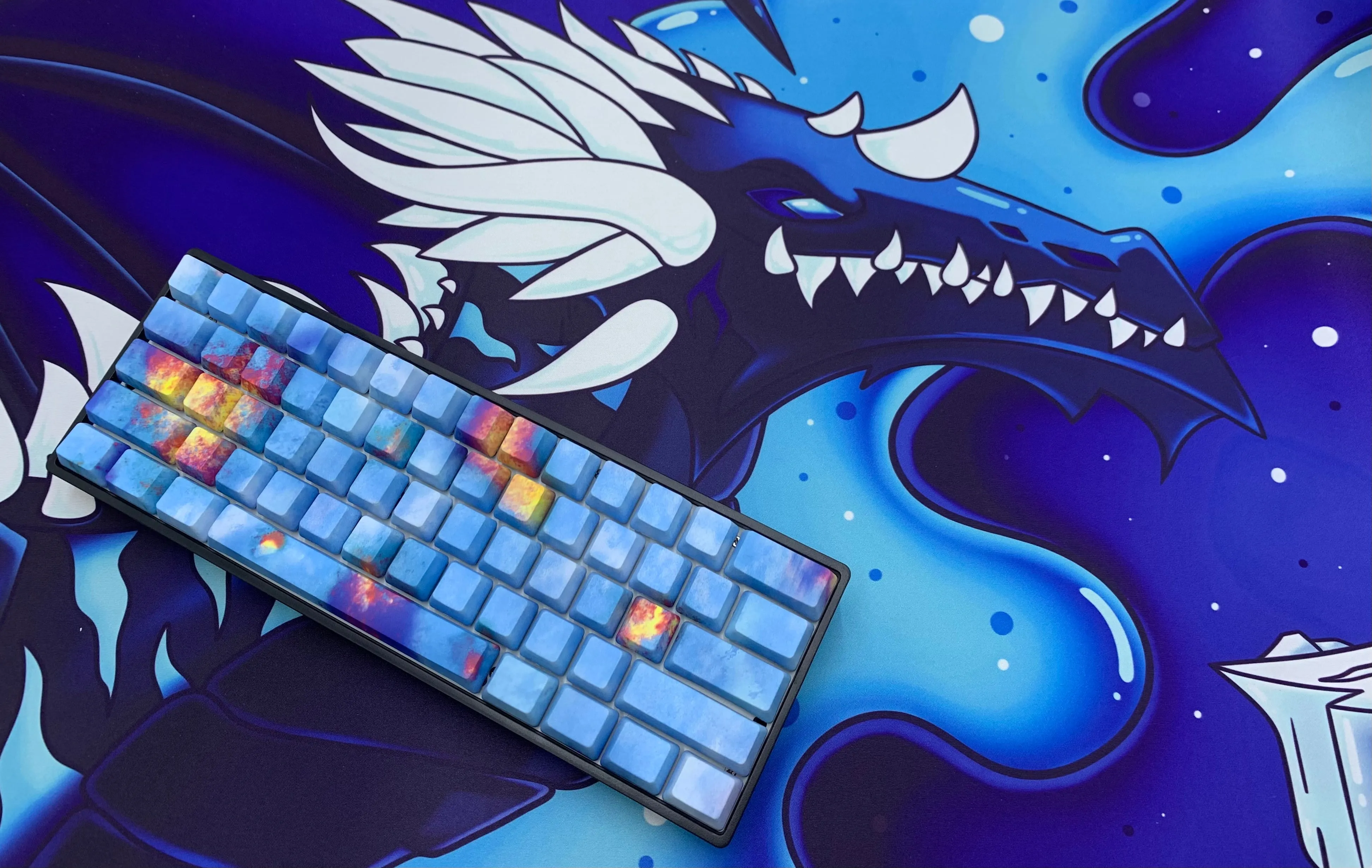 Hayabusa 60% Keyboard - Blue Gem