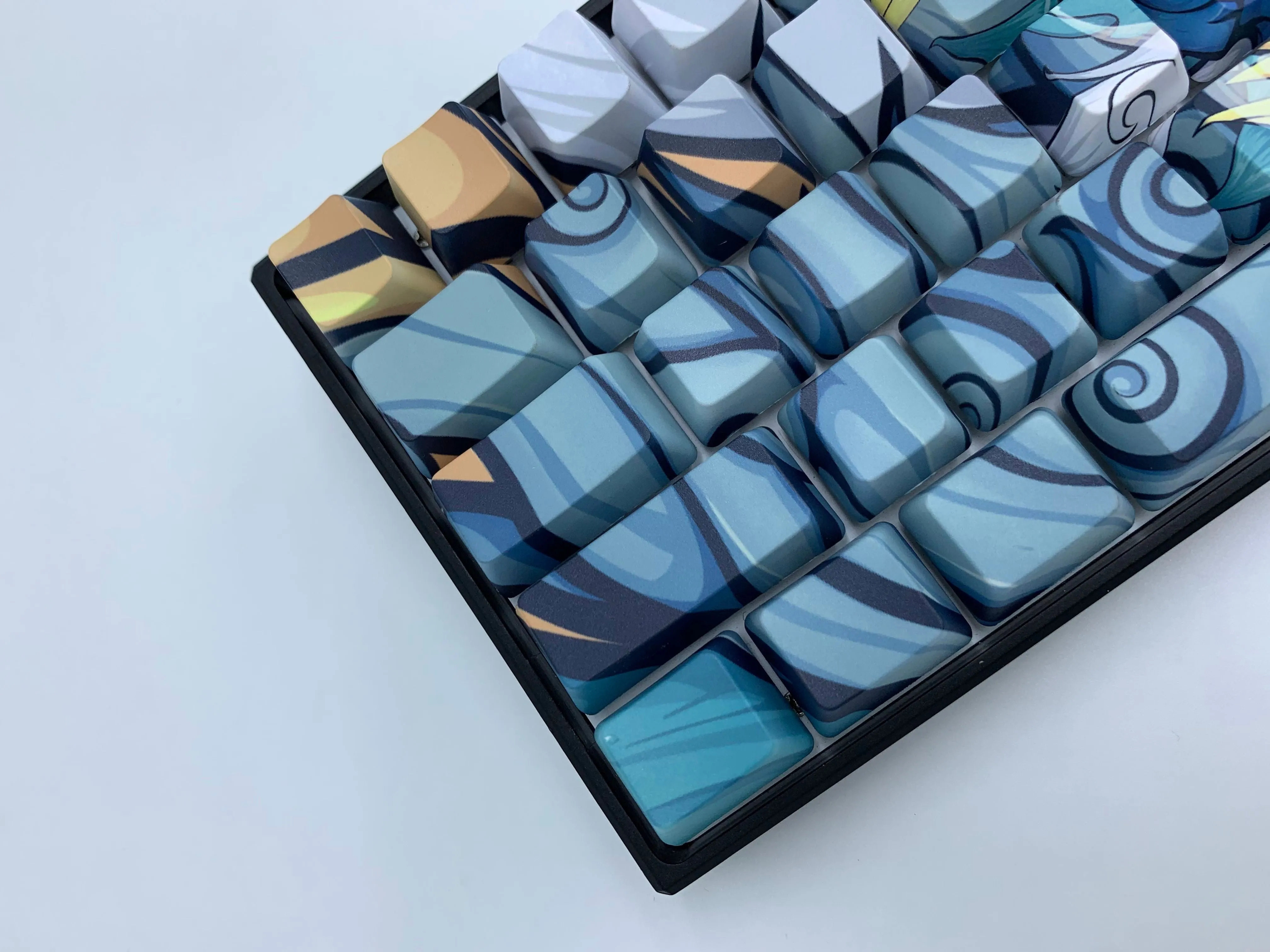 Hayabusa 60% Keyboard - Blue Oni Dragon