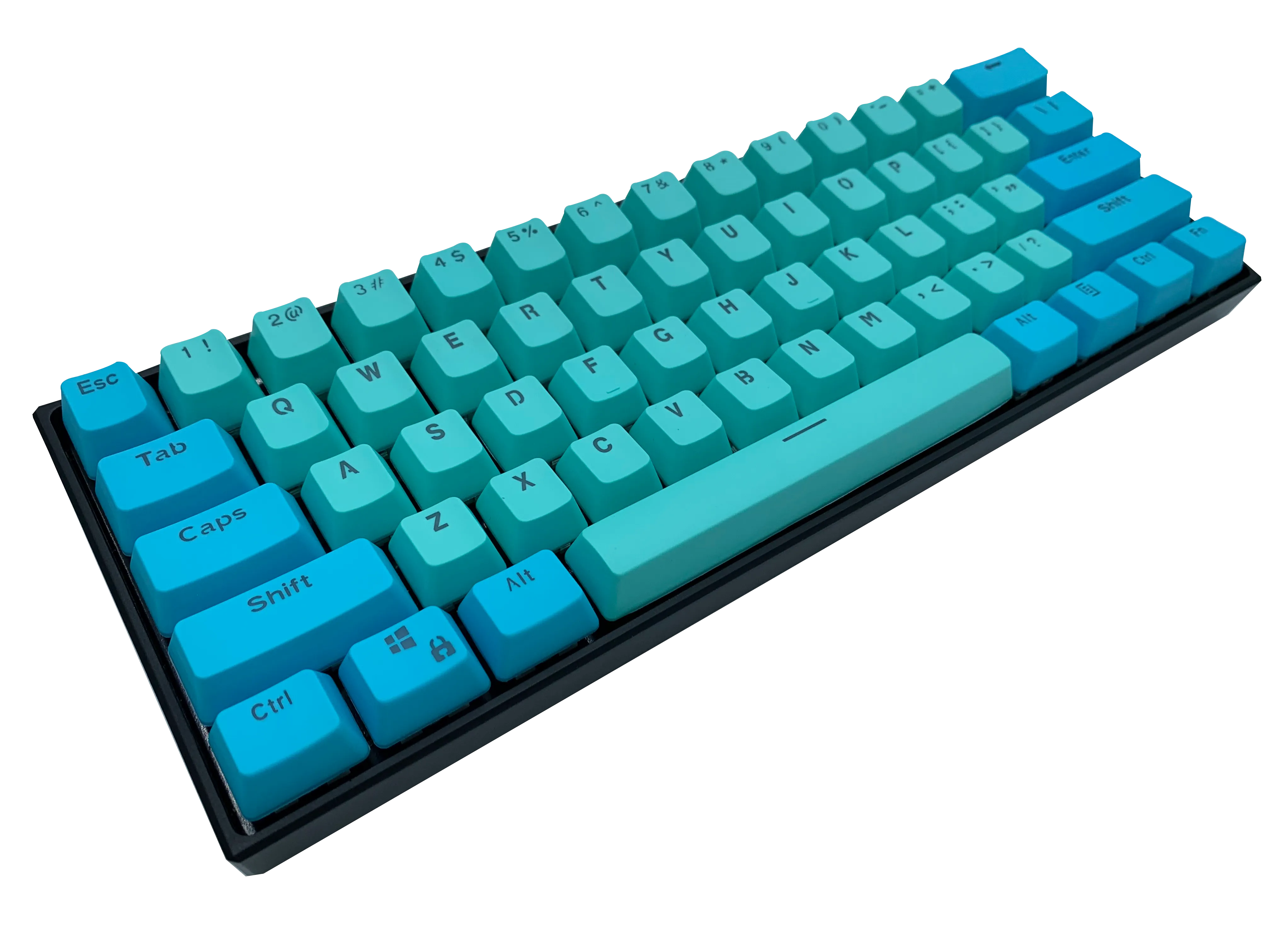 Hayabusa 60% Keyboard - Frozen Lake