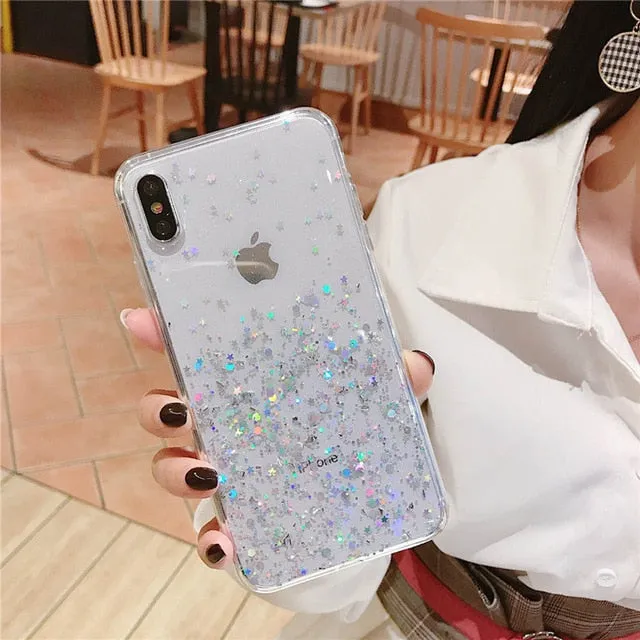 Heyytle Glitter Bling Sequins Case