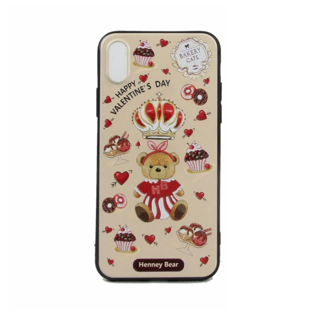 HP-009 CAKE BEAR iPhone X