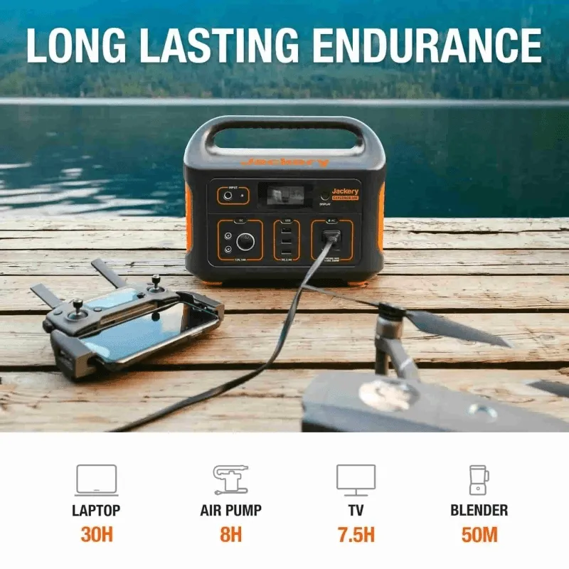 Jackery Explorer 500 Portable Power Station 518Wh 24Ah, 21.6V Lithium Battery