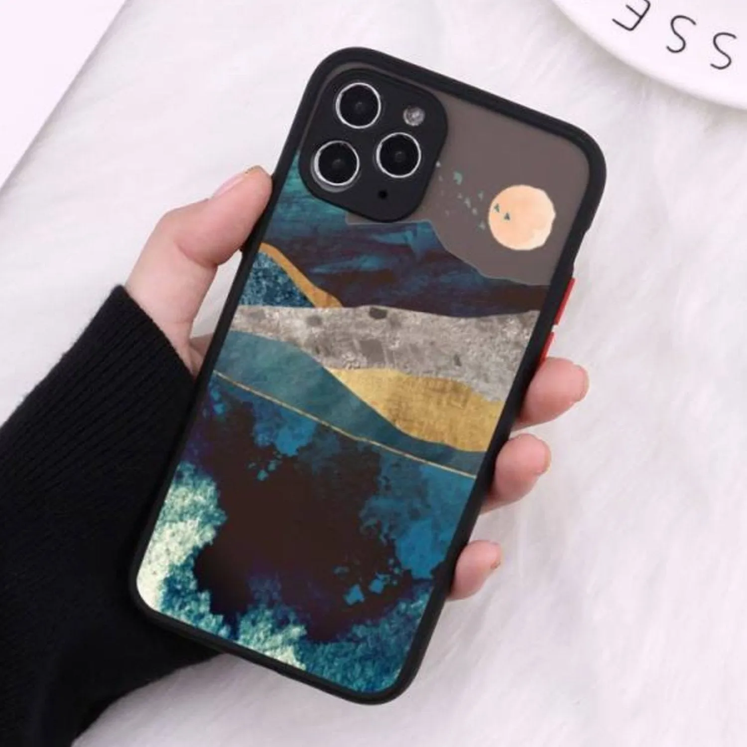 Landscape Artistic Shockproof Matte Case