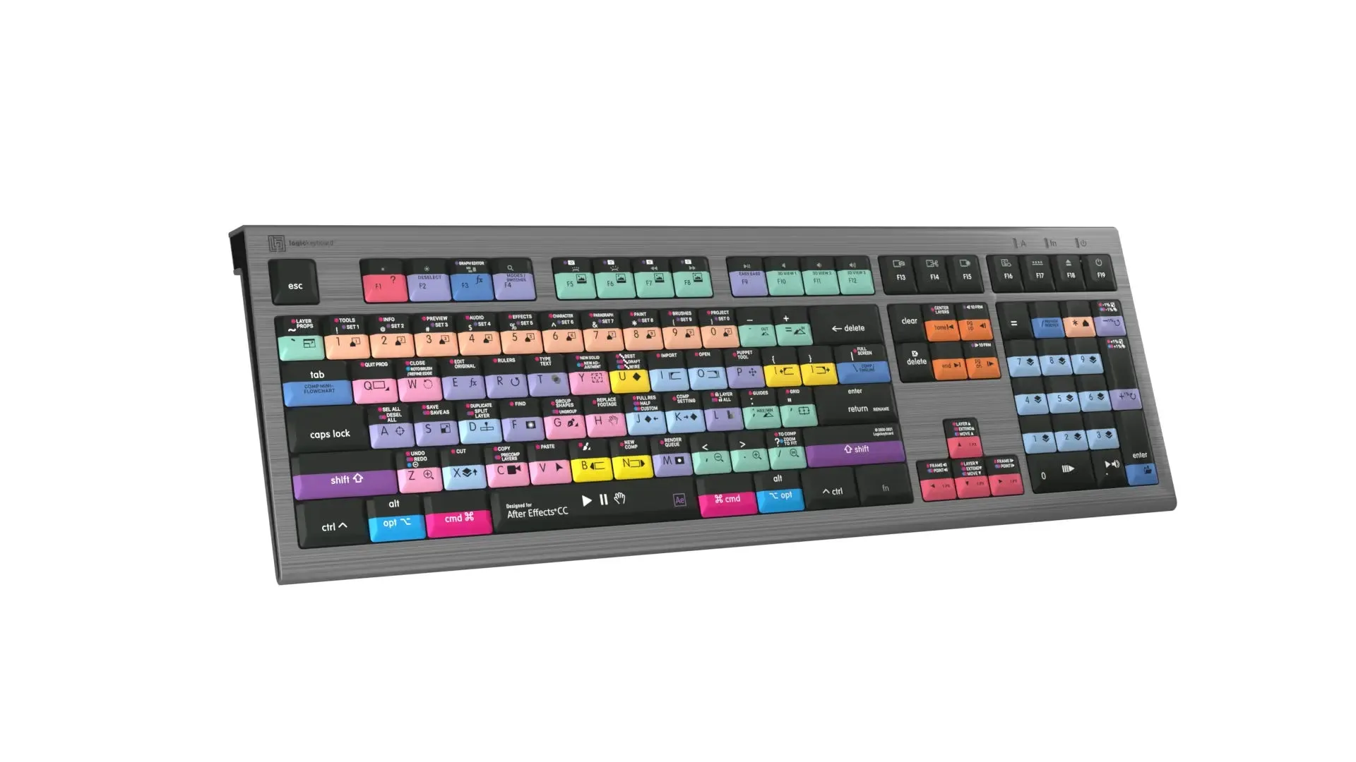 LogicKeyboard  Adobe After Effects CC MAC Astra 2 US  LKB-AECC-A2M-US