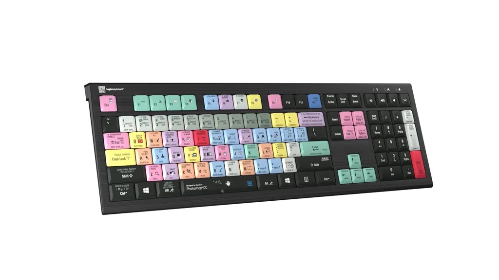 LogicKeyboard Adobe PhotoShop CC PC Astra 2 US LKB-PHOTOCC-A2PC-US