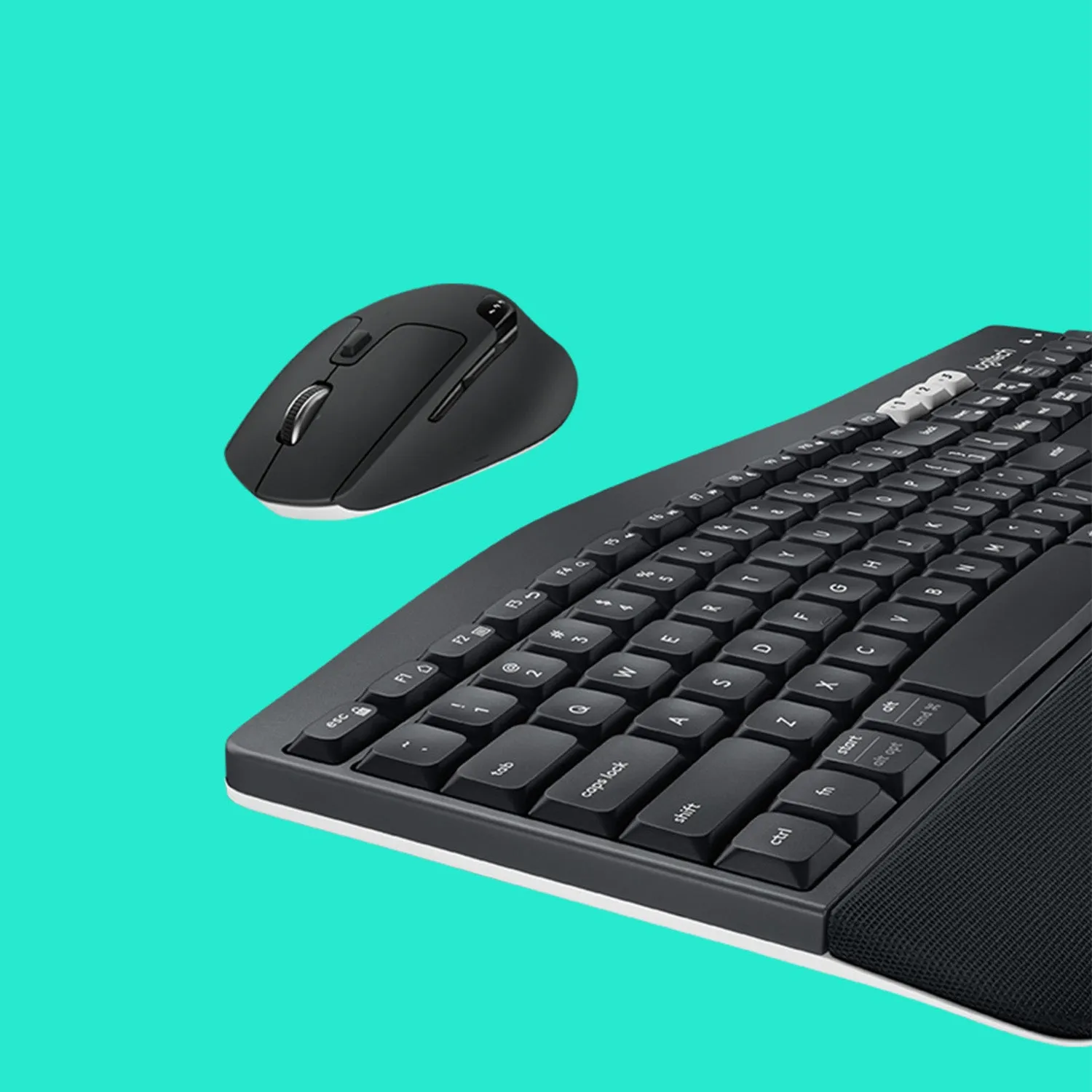 Logitech Keyboard And Mouse Set Mk850 - Black