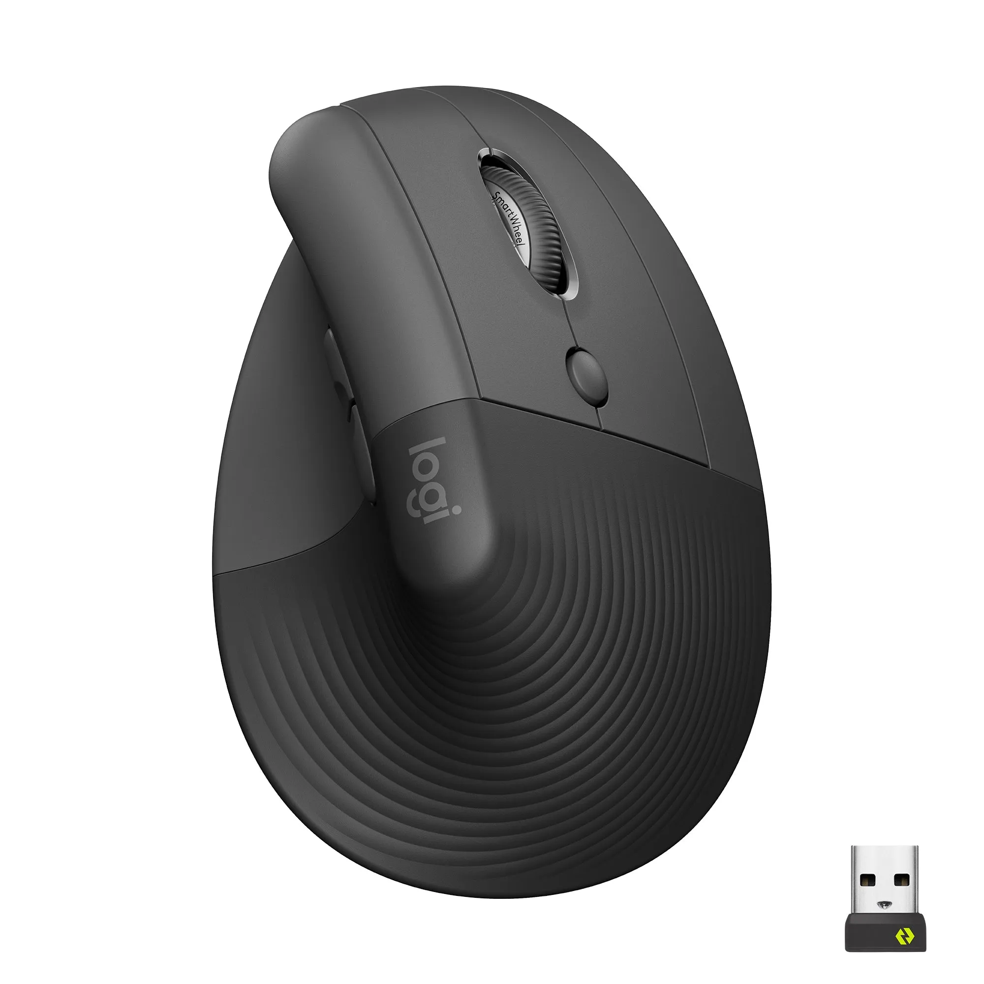 Logitech Lift Vertical Mouse - Black