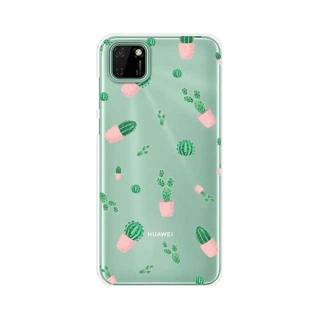 MEAFORD Huawei Y5P Cute Animal Soft TPU Phone Case