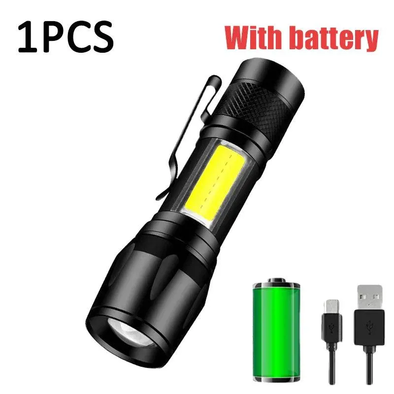 Mini Torch LED Flashlight: Ultimate Gear for Camping & Outdoor Adventures