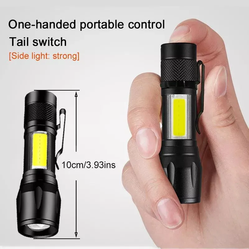 Mini Torch LED Flashlight: Ultimate Gear for Camping & Outdoor Adventures