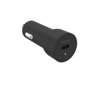 Mophie Car Charger Accelerated Charging for USB-C Devices-Black