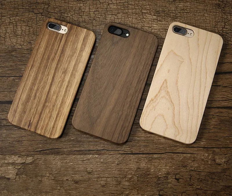 Natural Bamboo Phone Cases