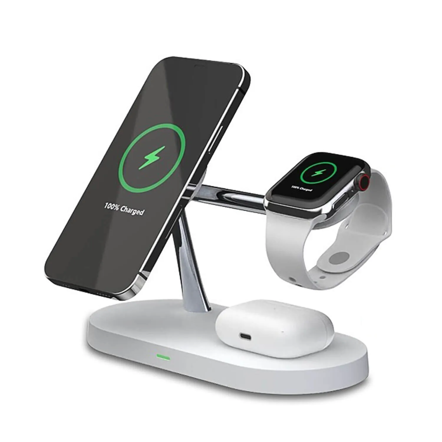 PTC Select 5 in 1 Magnetic MagSafe Wireless Charger Stand Dock