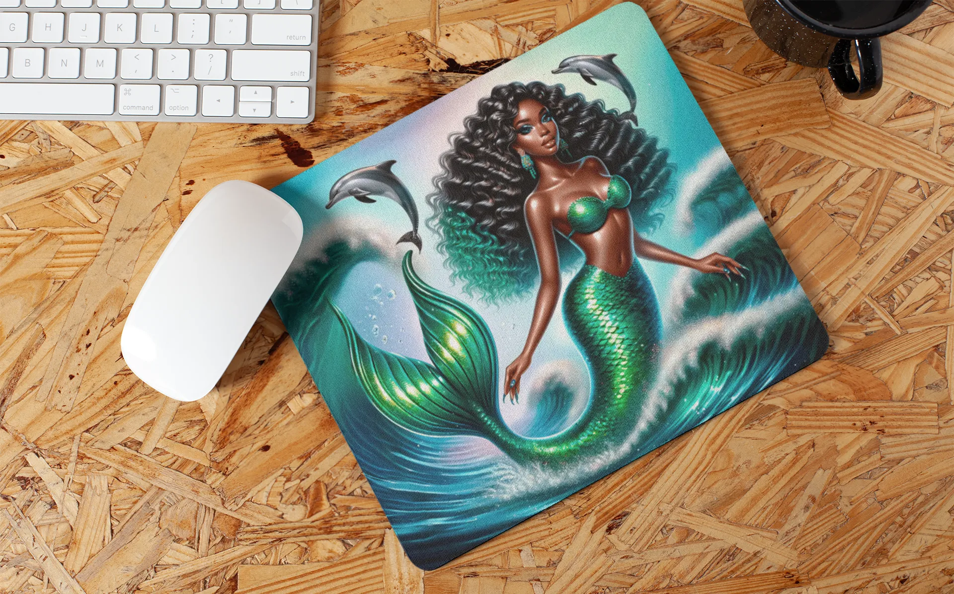 "Mermaid Art" Mouse Pads