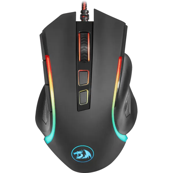 Redragon GRIFFIN 7200DPI Gaming Mouse - Black - RD-M607