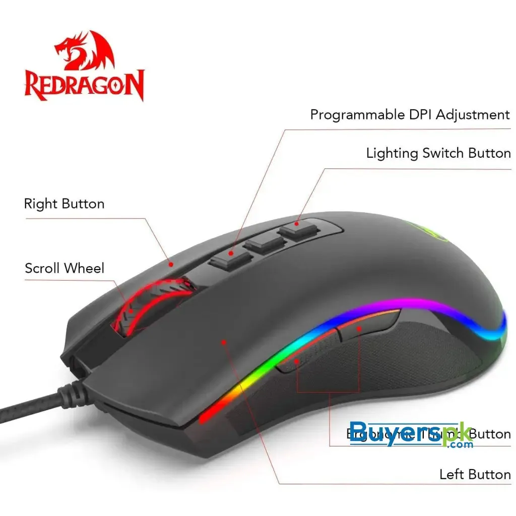 Redragon M711 Cobra Wired Gaming Mouse