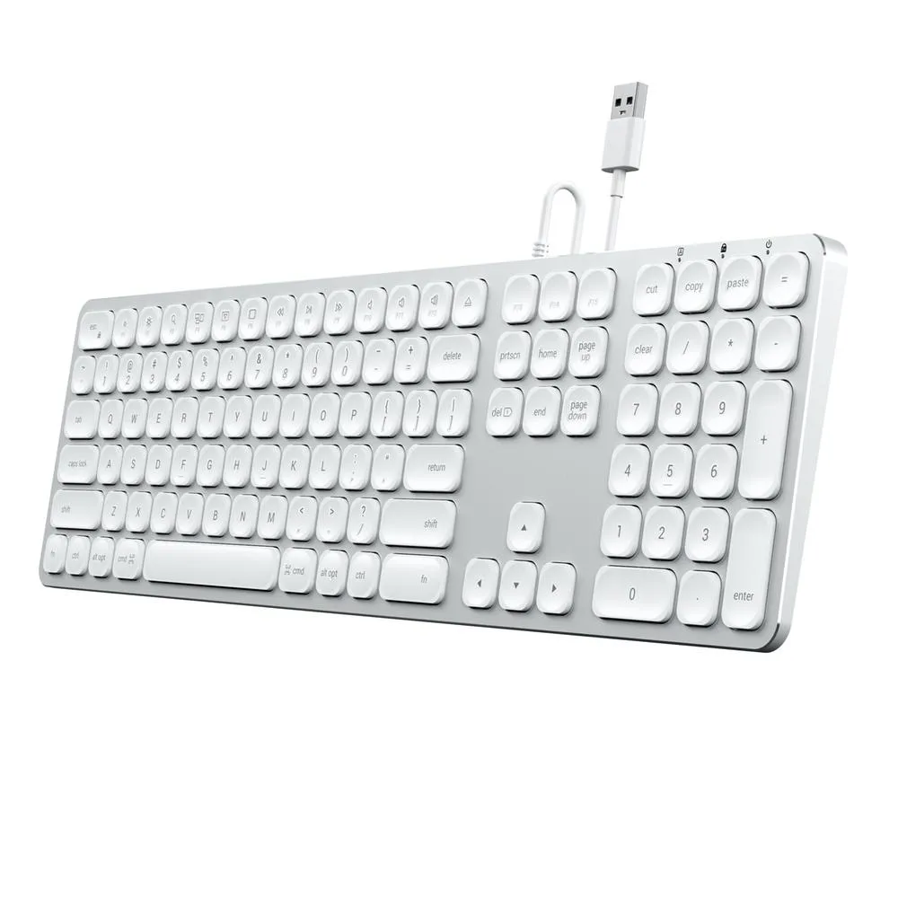 Satechi Wired Keyboard for MacOS - Silver