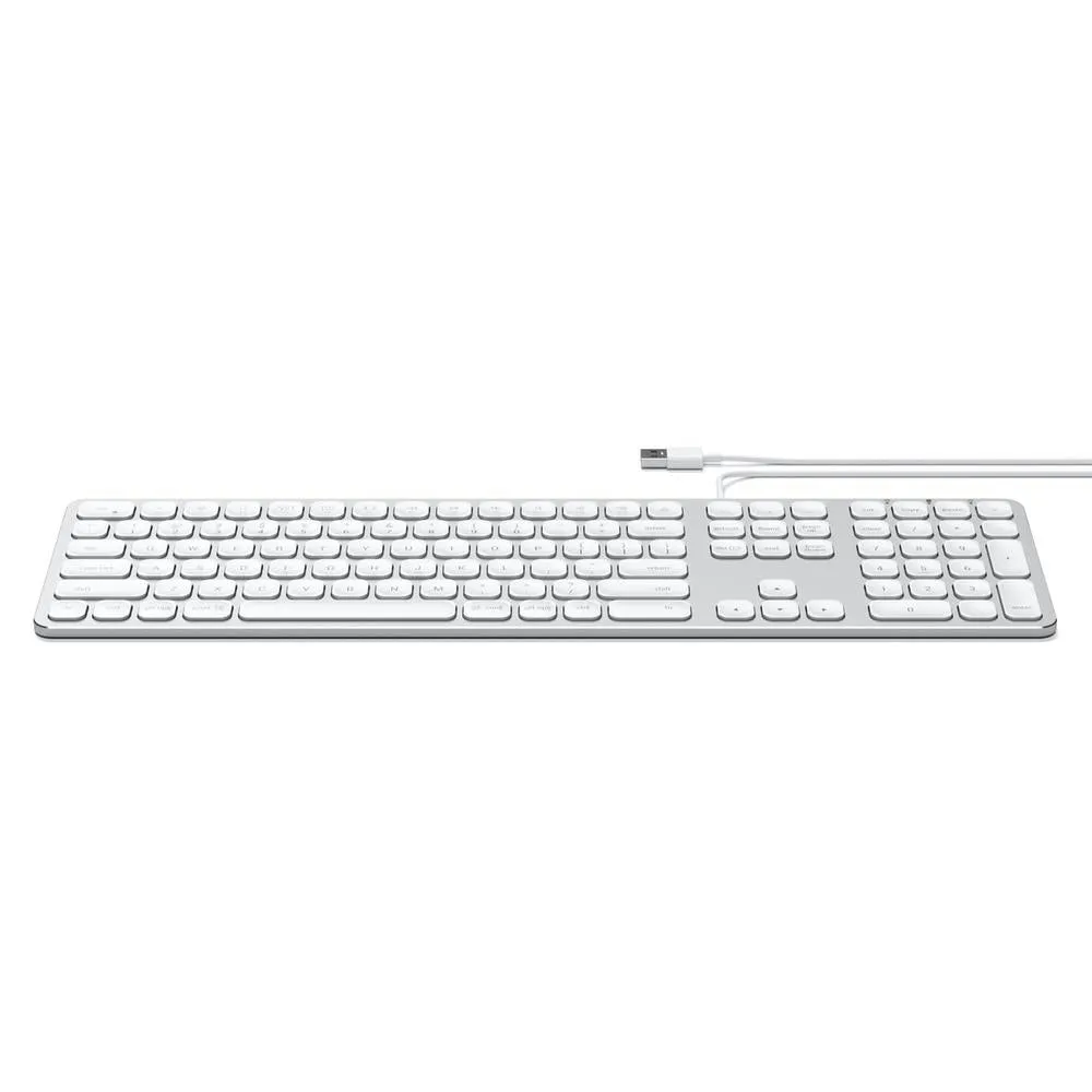 Satechi Wired Keyboard for MacOS - Silver