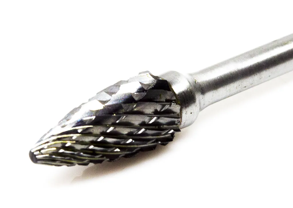 SG-51 Pointed Tree Shape Premium Tungsten Carbide Burr